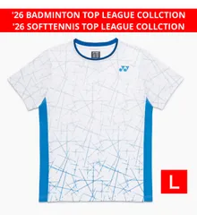 YONEX ユニ ゲームシャツ NTT東日本バドミントンモデル カタログ未掲載 受注会限定 ホワイト 011 Ｌ