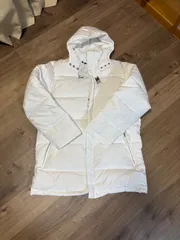 【未使用品】TAKA-Q タカキュー ダウンジャケット  ホワイト Lサイズ メンズ