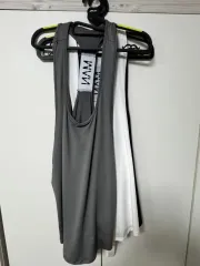 速乾スポーツタンクトップ ノースリーブTシャツ M 100 3枚セット