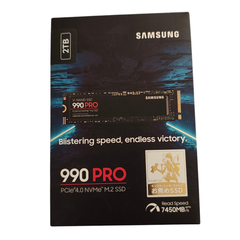 WJ149  Samsung 990 PRO 2TB PCIe Gen 4.0 x4 (最大転送速度 7,450MB/秒) NVMe M.2  4560441097992_2