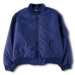 古着 民間品 ラルフローレン Ralph Lauren POLO by Ralph Lauren MA-1タイプ 中綿入り ミリタリー フライトジャケット/evb032271