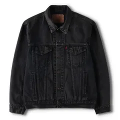 古着 90年代 リーバイス Levi's 70503-0285 ユーロモデル ブラック デニムジャケット Gジャン メンズL相当 ヴィンテージ/evb032287