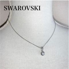 スワロフスキー ネックレス Attract Round一粒 正規品 新品 箱付 