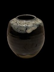 天目　梅チラシ 天目 梅チラシ花器 - メルカリ
