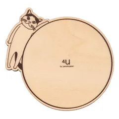 ヤマト工芸 4U coaster ブリティッシュショートヘア CAT YK17-101