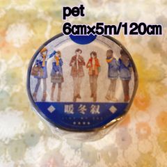 海外マスキングテープ巻売り 海岸双景台② 風景マスキングテープ人物