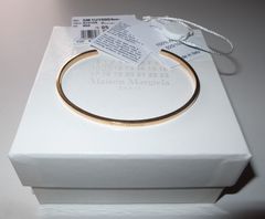 マルジェラ slim logo ring 指輪 リング size8 gold - メルカリ