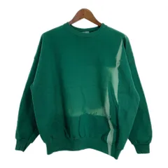 00年代 Hanes ヘインズ スウェット 大きいサイズ ブリーチ グリーン (メンズ XXL) 中古 古着 S8924