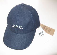 ASICS×A.P.C.テニスキャップ ミッドナイト アーペーセー アシックス