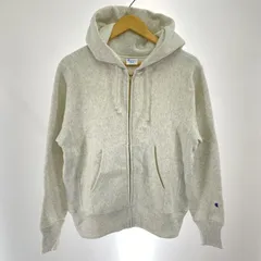 【中古】Champion リバースウィーブ パーカー C3-Y134 サイズL 白 C3-Y134 チャンピオン[91]