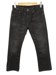 リーバイス Levi's 527 ブーツカット デニムパンツ 05527-0498 メキシコ製 29 黒 ブラック フレア ジーンズ ボトムス
