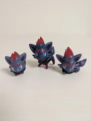 ポケモン　ミニフィギュア　ゾロア　３体セット