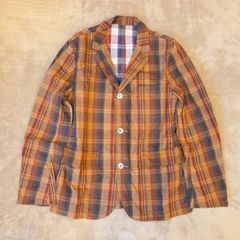 nonnative / マドラス チェック テーラードジャケット ジップ シャツ 