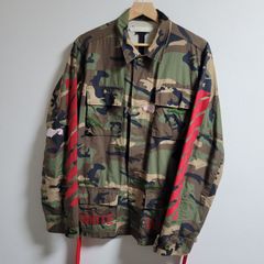 off-white 迷彩ジャケット - メルカリ
