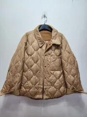 コーデュロイ バイカラー キルティング ジャケット