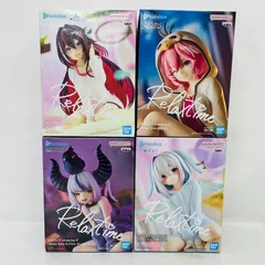 未開封 ホロライブ プライズ フィギュア 4体 まとめ セット 天音かなた 鷹嶺ルイAZKi ラプラスダークネス / Relax time hololive