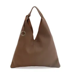 ☆ グレージュ ☆ cooco リングチャーム付トライアングルワンショルダーバッグ cooco バッグ ワンハンドルバッグ クーコ トートバッグ ワンショルダーバッグ レディース バック 手提げバッグ レディースバッグ 鞄 かばん カバン 通勤 通学