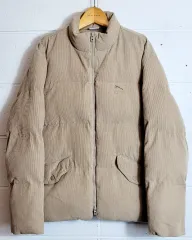 プーマ (ユニセックス) オーバーサイズ コーデュロイ パファー ダウンジャケット (アウター) 出品