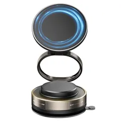 スマホホルダー 車 マグネット 360°調整可能 スマホスタンド2025年最新設計+真空吸盤+超強磁力W固定構造 車載スマホホルダー 多角度自由調節 カー用品 高級合金素材 片手操作 1秒で着脱 折りたたみ式 軽量コンパクト iPhone/Sony/Sam…