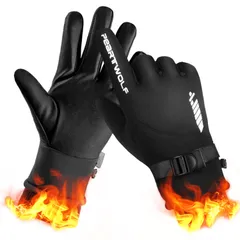 防寒グローブ 手袋 防水 防風 タッチパネル スマホ対応 バイク スポーツグローブ アウトドア 自転車 釣り 登山 アウトドア スポーツ 耐磨耗性 裏起毛 保温 防寒 通勤 通学 作業用 秋冬 男女兼用