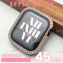 apple watch カバー アップルウォッチ カバー キラキラ K-01-2F-K RD 45mm