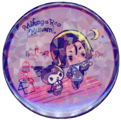 【中古】バッジ・ビンズ 御影玲王×クロミ(月) 「ブルーロック×サンリオキャラクターズ トレーディングホログラム缶バッジ」