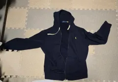 ポロラルフローレン 起毛 フードジップアップ