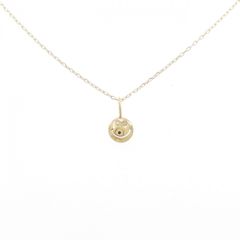 鑑別書あり K18YG 2way スマイルネックレス 0.15ct 48cm - メルカリ