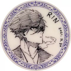 中古】バッジ・ビンズ 西園寺羽京 「Dr.STONE バーベキュー 缶バッジ