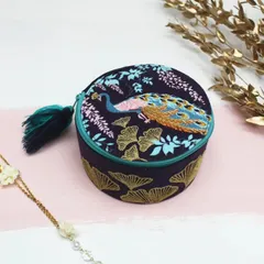 House of Disaster / ハウスオブディザスター  クジャク柄のジュエリーボックス　イギリス雑貨