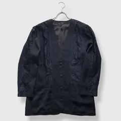 新品⭐︎伊太利屋☆花柄レース ノーカラージャケット 新品⭐︎伊太利屋☆花柄レース ノーカラージャケット