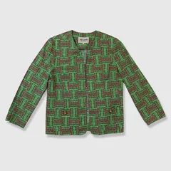 【極美品】jun ashida ツイード ノーカラー ジャケット 日本製 11 ANY SIS（エニィスィス） ジャケット ノーカラージャケット ツイード