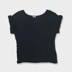 IENA イエナ トップス プルオーバー カットソー 半袖 Vネック フリル袖