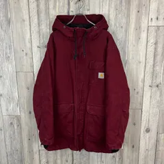 carhartt カーハート ダック生地 3M Thinsulate INSULATION シンサレート SIBERIAN PARKA シベリアンパーカー 防寒 裏地 キルティング 中綿 ダウンジャケット メンズ XL サイズ