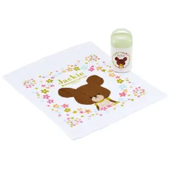 ☆ くまのがっこう ☆ キャラクター 抗菌ケース付おしぼり OA5AG おしぼり ケース付き キャラクター 抗菌 タオル おしぼりタオル ミニタオル 保育園 かわいい おしぼりケースセット 保冷剤 幼稚園 SKATER スケーター 入園 入学