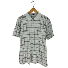 バーバリーロンドン BURBERRY LONDON ホース刺繍 チェック ポロシャツ レディース import：L 