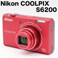 美品☆ニコン Nikon クールピクス COOLPIX S6200 コンパクトデジタル