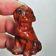 レッドジャスパー✨ゴールデンレトリバー犬✨カービング✨