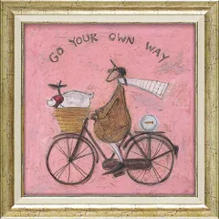 ☆ あなたの道を行く ☆ SamToft サムトフト アートフレーム アートフレーム 日本 サムトフト SamToft 壁掛けアート 絵画 壁飾り W40.5 x H40.5cm インテリア モダン 壁掛け アート 玄関 リビング 寝室 癒し おしゃれ