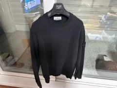 ストーンアイランド ブラック スウェット Tシャツ