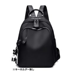 リュック バックパック レディースバッグ リュックサック  黒 ブラック　カジュアル　オシャレ　シンプル　男女兼用　旅行　お出かけ　韓国　防水　ユニセックス　修学旅行　超人気　レディース　メンズ　手提げ　多機能　多収納　丈夫　大人　スポーツ　チャーム無し
