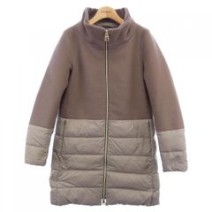美品 HERNO ヘルノ PI0387D ウール切替ダウンコート 40 - メルカリ
