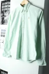 W(S) ポロラルフローレン シャツ ストライプ マルチポニー-16093