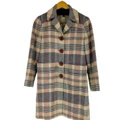 マークジェイコブス MARC JACOBS ウール100チェックチェスターコート レディース  4のサムネイル