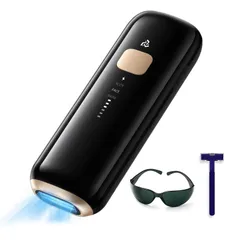 CRYSTAL HIPL 光脱毛器 2025夏最新登場 【ドイツのiFデザイン賞受賞 サファイア技術搭載 瞬間10℃冷却でほぼ無痛】家庭用脱毛 器 【150万発 長使用寿命5段階 全身対応可能 連射機能付き 8分脱毛完成】HIPL技術 男性剛毛にも対 応のサムネイル