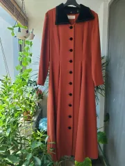 日本 ヴィンテージ ロング丈ワンピース