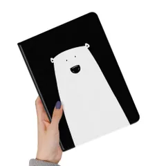 手帳型 ブック式 プリント 印刷 カバー 柄物 iPadmini7用 6 mini mini iPad iPad イラスト 柄 ネコ ウサギ クマ オリジナル熊 ラッコ 動物 可愛い ケース ケース iPadMini6 Pro A17 2024 対応 Diso