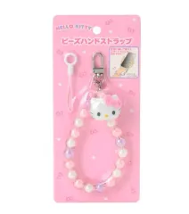 ハローキティ ビーズ マスコット ストラップ