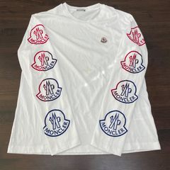 MONCLER モンクレール メンズ 長袖Tシャツ ロンT フロッキープリント