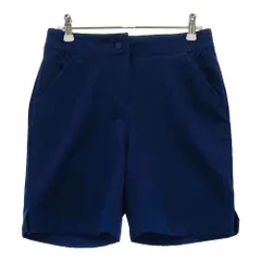 サイズ：M ADIDAS GOLF アディダスゴルフ 2023年モデル ストレッチショートパンツ ハーフ  ネイビー系 [240101574655] ゴルフウェア レディース ストスト